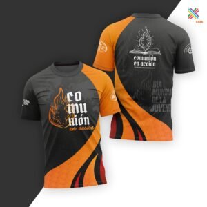 COMUNION EN ACCION NEGRA-NARANJA